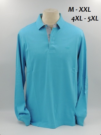Polo demi-saison Bleu Turquoise